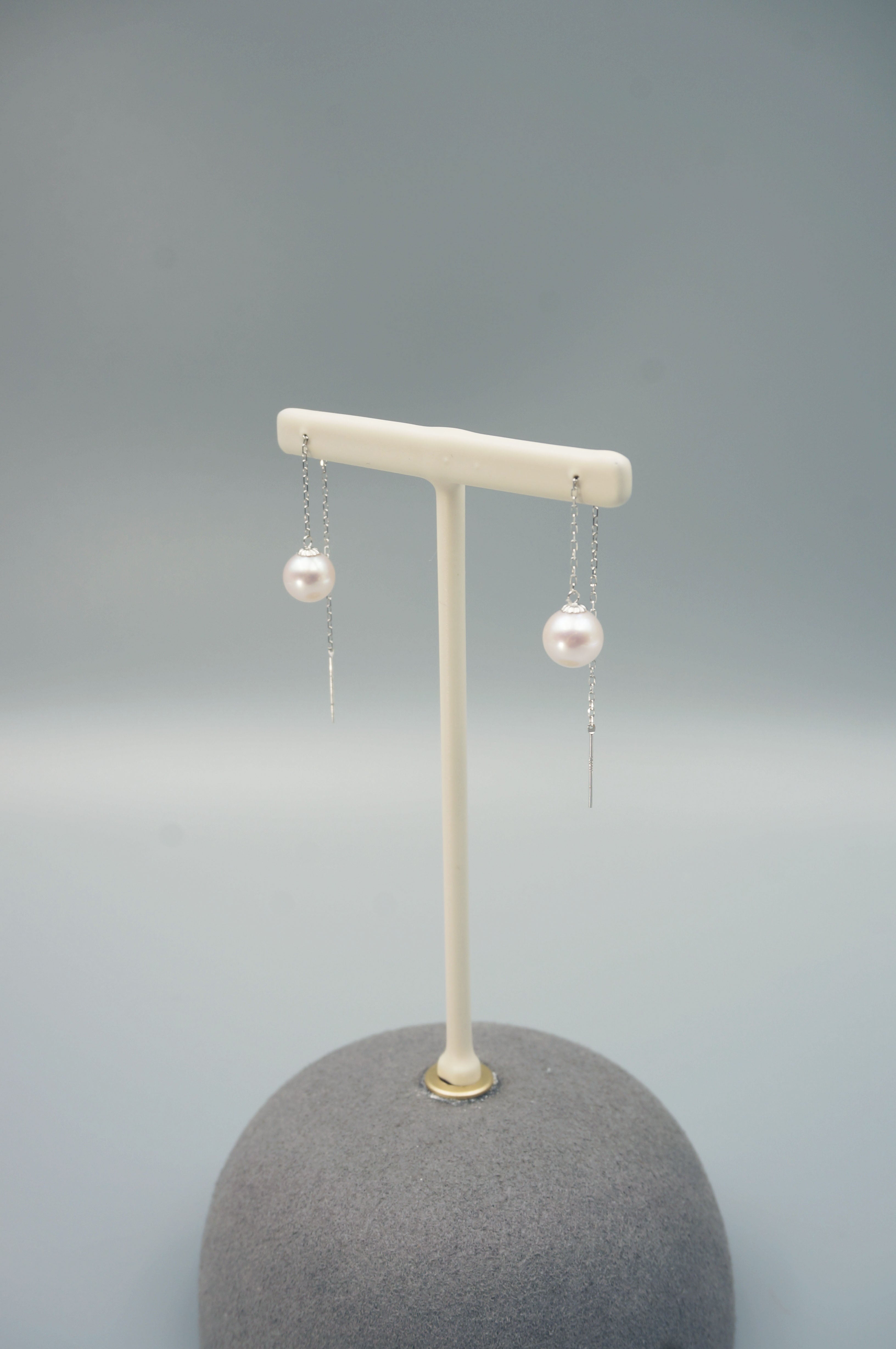 Akoya Pearl Earrings with 18k Gold