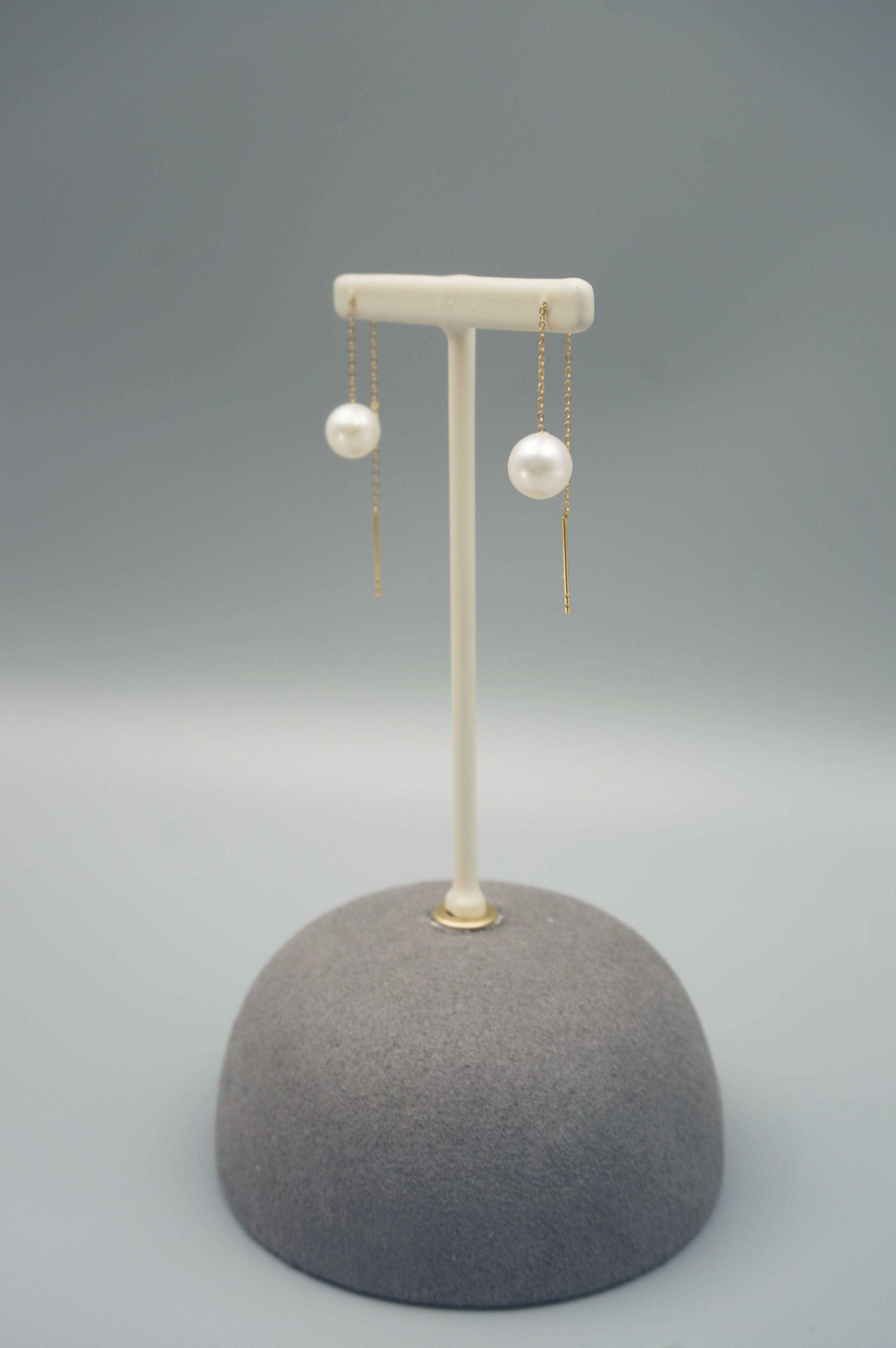 Akoya Pearl Earrings with 18k Gold