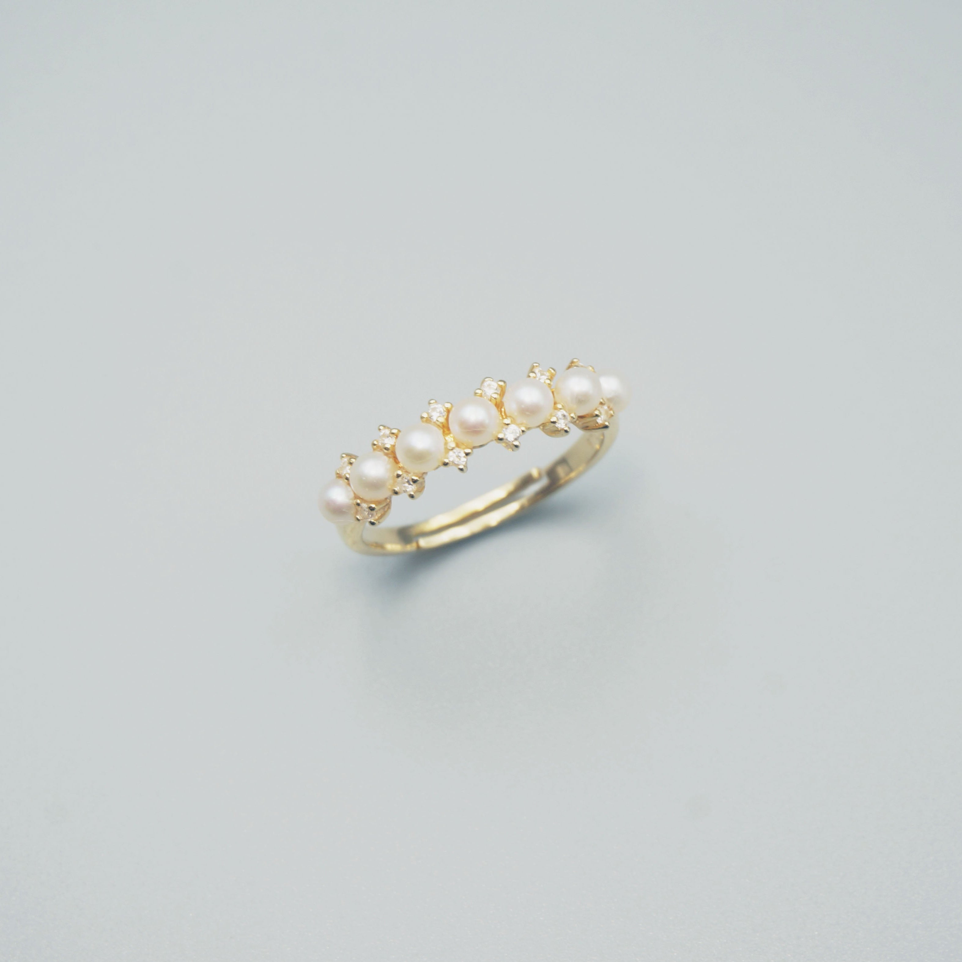 Freshwater Pearl Ring in Sterling Silver